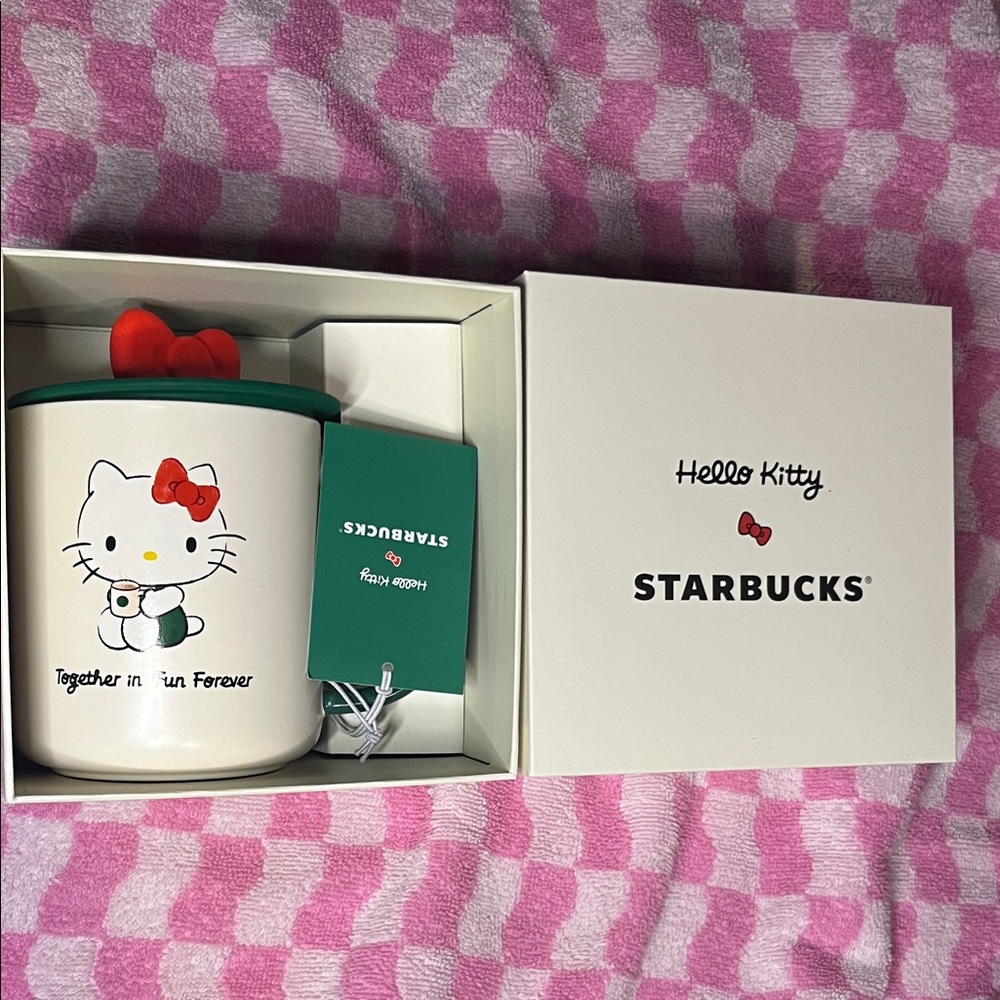 Hello Kitty Starbucks Ceramic Mug